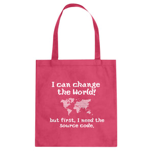 Tote I Can Change the World Canvas Tote Bag