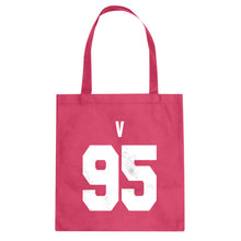 V 95 Cotton Canvas Tote Bag