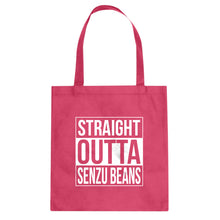 Straight Outta Senzu Beans Cotton Canvas Tote Bag