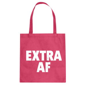 Extra AF Cotton Canvas Tote Bag