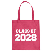 Class of 2028 Cotton Canvas Tote Bag