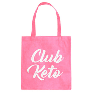 Tote Club Keto Canvas Tote Bag
