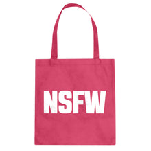 Tote Not Safe for Work Canvas Tote Bag
