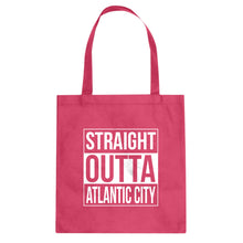 Straight Outta Atlantic City Cotton Canvas Tote Bag