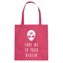 Take Me to Your Dealer Cotton Canvas Tote Bag