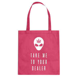 Take Me to Your Dealer Cotton Canvas Tote Bag
