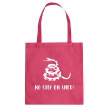 Tote No Step on Snek Canvas Tote Bag
