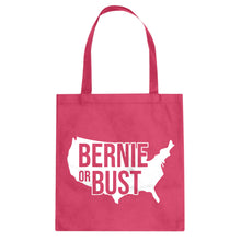 Bernie or Bust Cotton Canvas Tote Bag