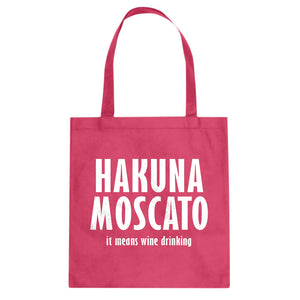 Tote Hakuna Moscato Canvas Tote Bag