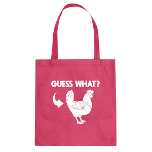 Tote Chicken Butt Canvas Tote Bag