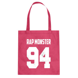Rap Monster 94 Cotton Canvas Tote Bag