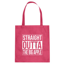 Straight Outta The Big Apple Cotton Canvas Tote Bag