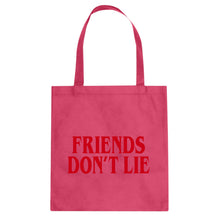 Friend's Don’t Lie Cotton Canvas Tote Bag