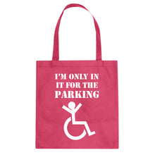 Tote Disabled Parking Canvas Tote Bag