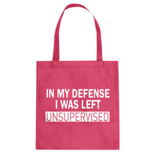 Tote In My Defense Canvas Tote Bag