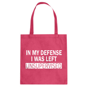 Tote In My Defense Canvas Tote Bag