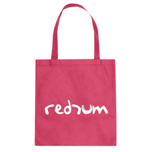 Redrum Cotton Canvas Tote Bag