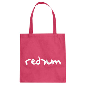 Redrum Cotton Canvas Tote Bag