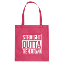 Straight Outta the Heartland Cotton Canvas Tote Bag