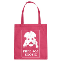 Free Joe Exotic Cotton Canvas Tote Bag