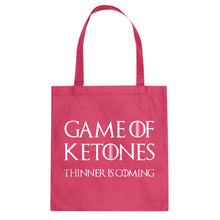Tote Game of Ketones Canvas Tote Bag