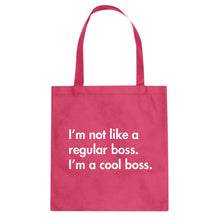Tote Im a Cool Boss Canvas Tote Bag