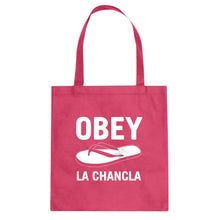 Obey La Chancla Cotton Canvas Tote Bag