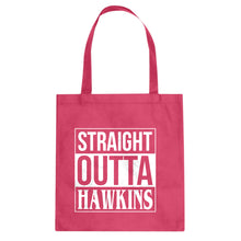 Straight Outta Hawkins Cotton Canvas Tote Bag