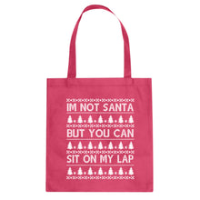 Tote Im Not Santa Canvas Tote Bag