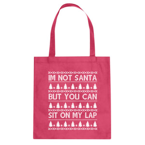 Tote Im Not Santa Canvas Tote Bag