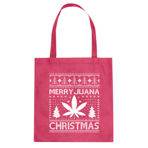 Tote MerryJuana Christmas Canvas Tote Bag
