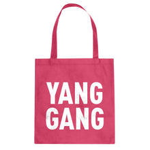 Yang Gang Cotton Canvas Tote Bag