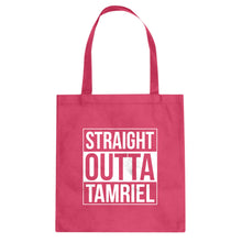 Straight Outta Tamriel Cotton Canvas Tote Bag