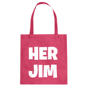 Her Jim Cotton Canvas Tote Bag