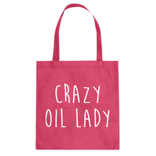 Tote Crazy Oil Lady Canvas Tote Bag