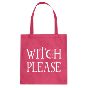 Tote Witch Please Canvas Tote Bag