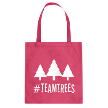 TEAM TREES Cotton Canvas Tote Bag