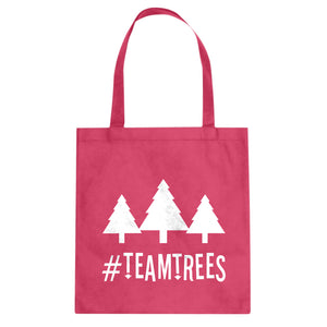 TEAM TREES Cotton Canvas Tote Bag