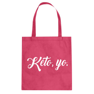 Tote Keto, Yo Canvas Tote Bag