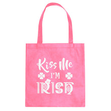 Tote Kiss Me I'm Irish Canvas Tote Bag