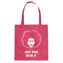 Just Deal With It Cotton Canvas Tote Bag