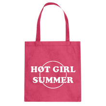 Hot Girl Summer Cotton Canvas Tote Bag