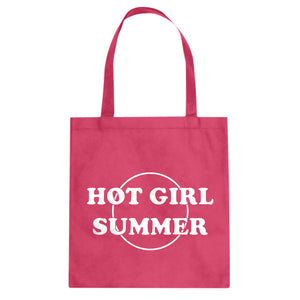 Hot Girl Summer Cotton Canvas Tote Bag