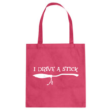 I Drive a Stick Cotton Canvas Tote Bag