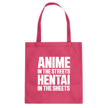 Tote Anime in the Streets Canvas Tote Bag