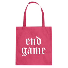 End Game Cotton Canvas Tote Bag