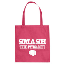 Smash the Patriarchy Cotton Canvas Tote Bag