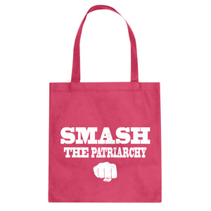 Smash the Patriarchy Cotton Canvas Tote Bag