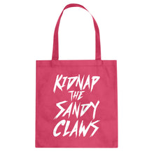 Kidnap the Sandy Claws Cotton Canvas Tote Bag