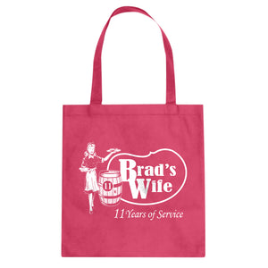 Tote Brad's Wife Canvas Tote Bag